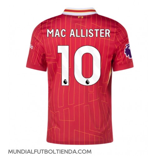 Camiseta Liverpool Alexis Mac Allister #10 Primera Equipación Replica 2024-25 mangas cortas